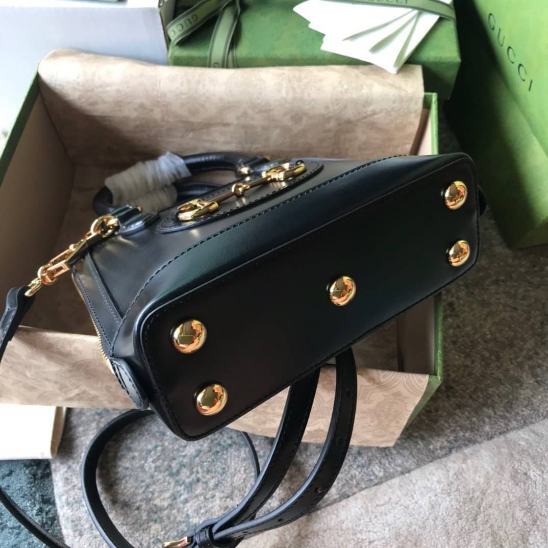 Gucci Horsebit 1955 mini top handle bag เกรดเทพออริจินอล 1:1 หนังแท้ สวยงามทรงเป๊ะ ภาพสินค้าถ่ายจากงานขายจริง ใช้งานต่างประเทศได้