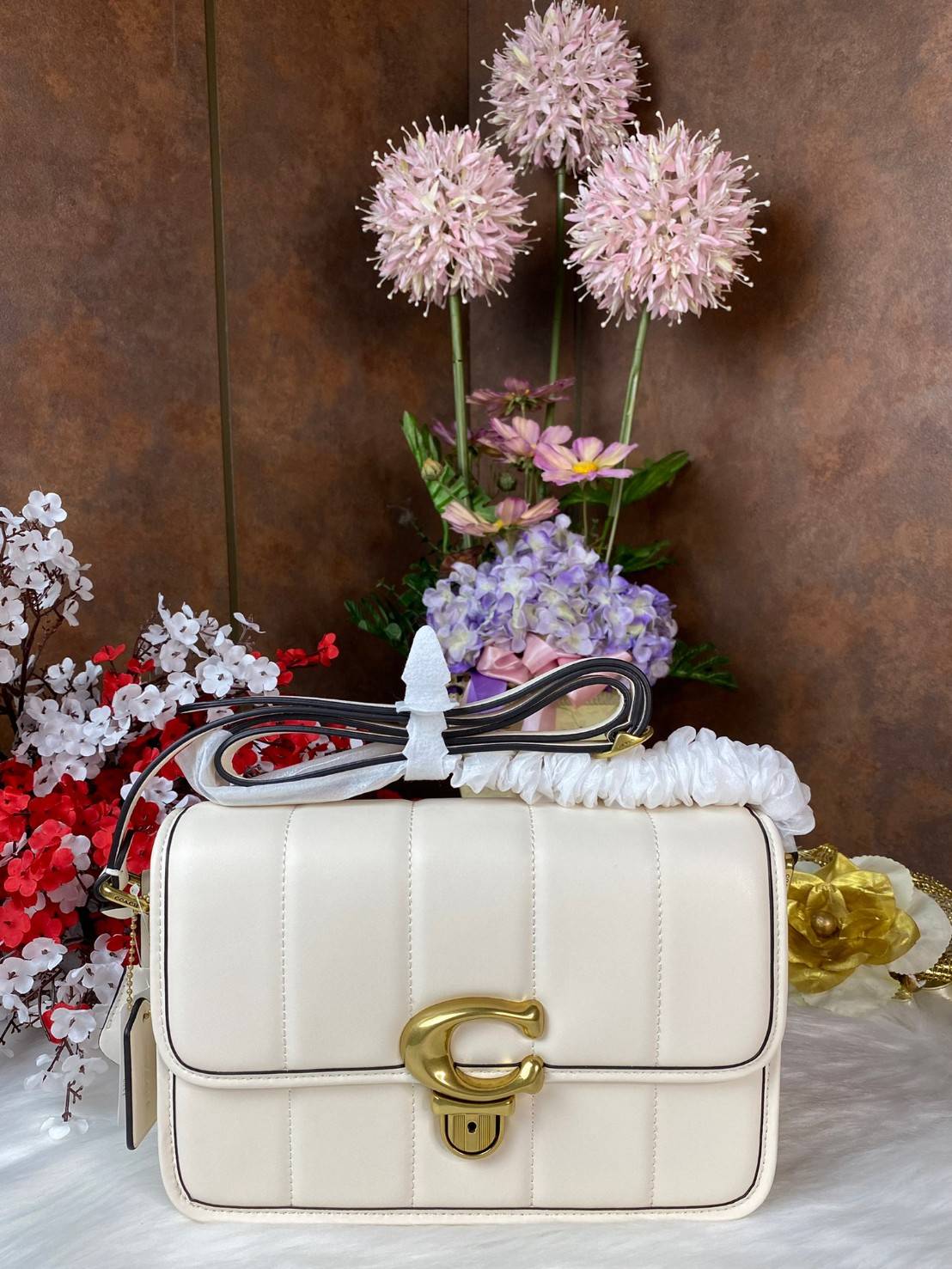 Coach Studio Shoulder Bag With Quilting c7725 พร้อมส่งที่ไทย