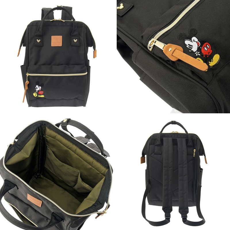 Anello x Walt Disney Mickey & Friends Limited Edition Japan Backpack เป็นการร่วมงานของ anello และวอล์ทดิสนีย์ ที่มาวาดลวดลายลงบนกระเป๋าเป็นตัวละครดิสนีย์ที่มีสีสันน่ารักสดใส วัสดุ canvas คงแบบฉบับที่ปากกระเป๋ามีโครง อีกหนึ่งคอลเลคชั่นที่ควรต้องมีไว้ครอบคร
