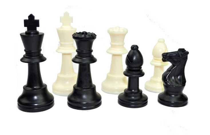 หมากรุกสากลแม่เหล็กพลาสติกอย่างดี