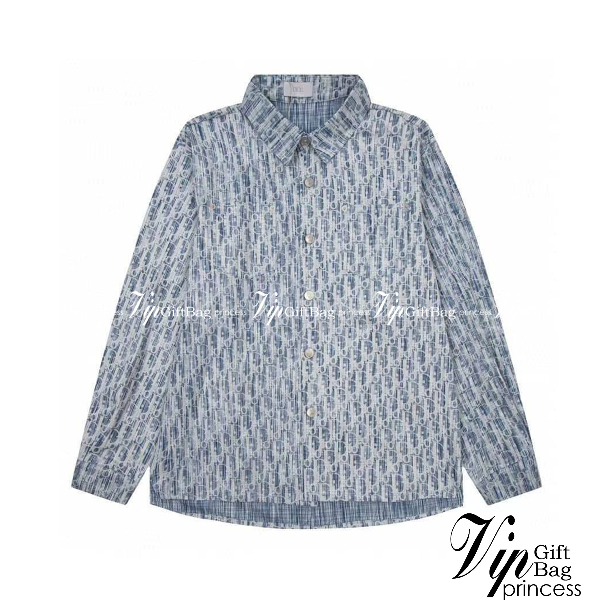 Dior Monogram Shirt / Dior shirt เกรดออริจินอล มีป้ายแท็กที่คอเสื้อ ใส่ได้ทั้งผู้หญิงผู้ชาย พร้อมส่งที่ไทย ภาพสินค้าถ่ายจากงานขายจริง ใช้งานต่างประเทศได้