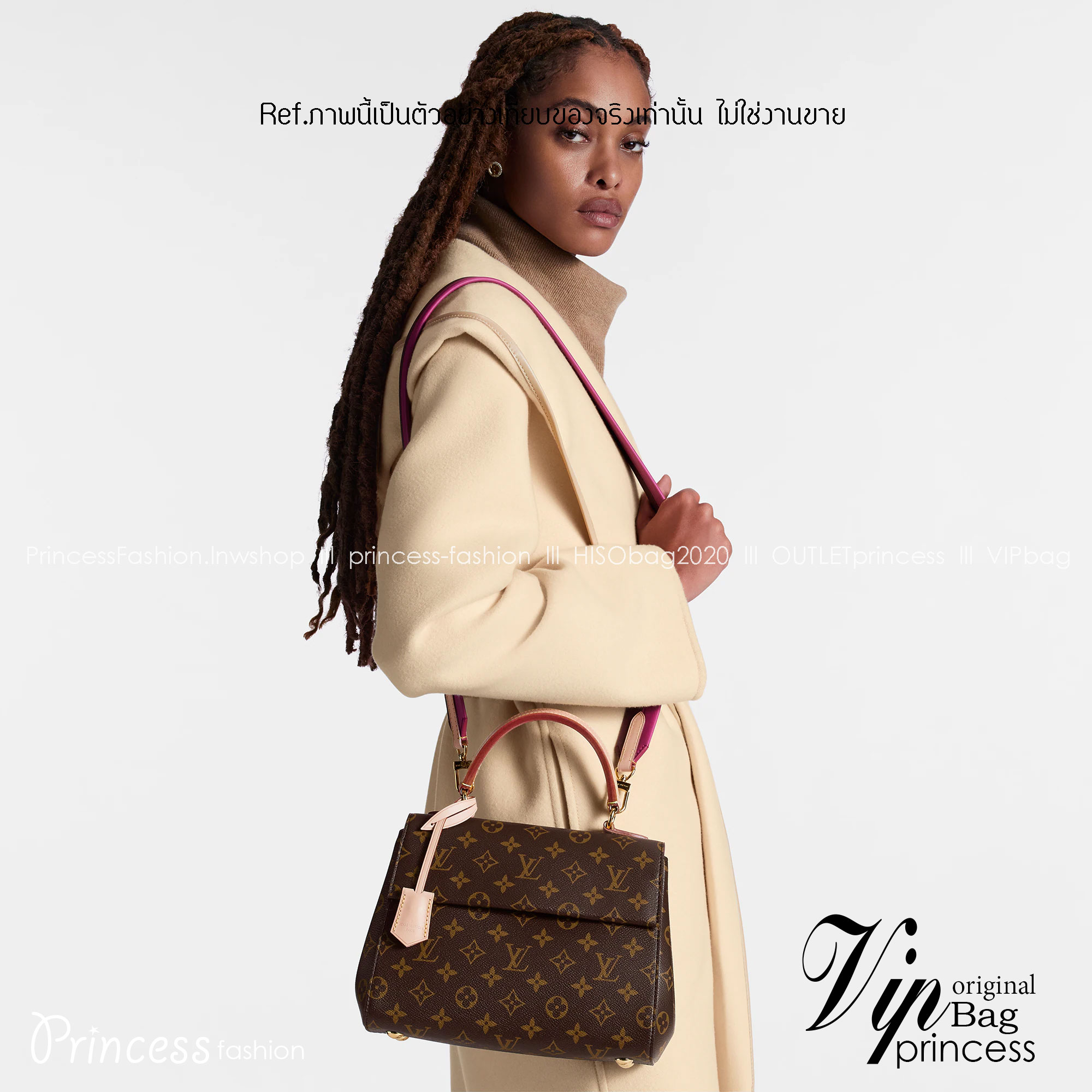 LV Cluny BB Monogram / LV Bag พร้อมส่ง กระเป๋าสะพายลายโมโนแกรมเปิดหน้า เป็นอีกรุ่นที่ขายดีมากเพราะใช้งานง่าย งานปั้มสวยเป๊ะปังตามรูป