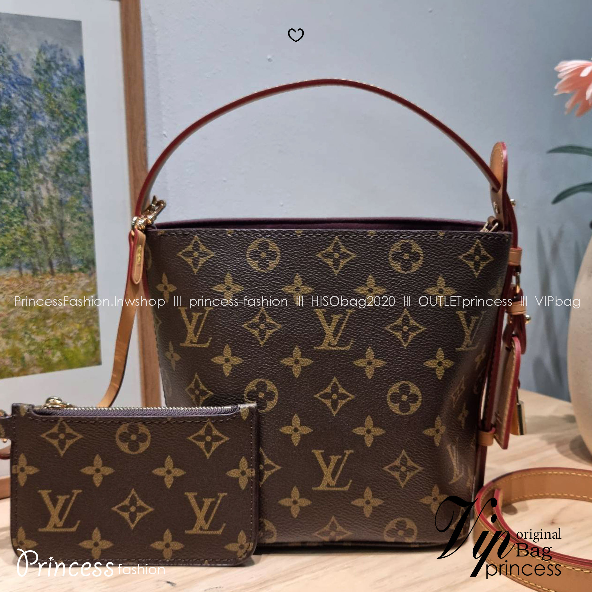 LV All In BB Bag กระเป๋าทรงบัคเก็ตที่มาแรงมากๆตอนนี้ พร้อมสีใหม่ต้อนรับวาเลนไทน์ รูปทรงคลาสสิคสะดวกใช้ ดีไซน์ลูกเล่นสนุกๆ