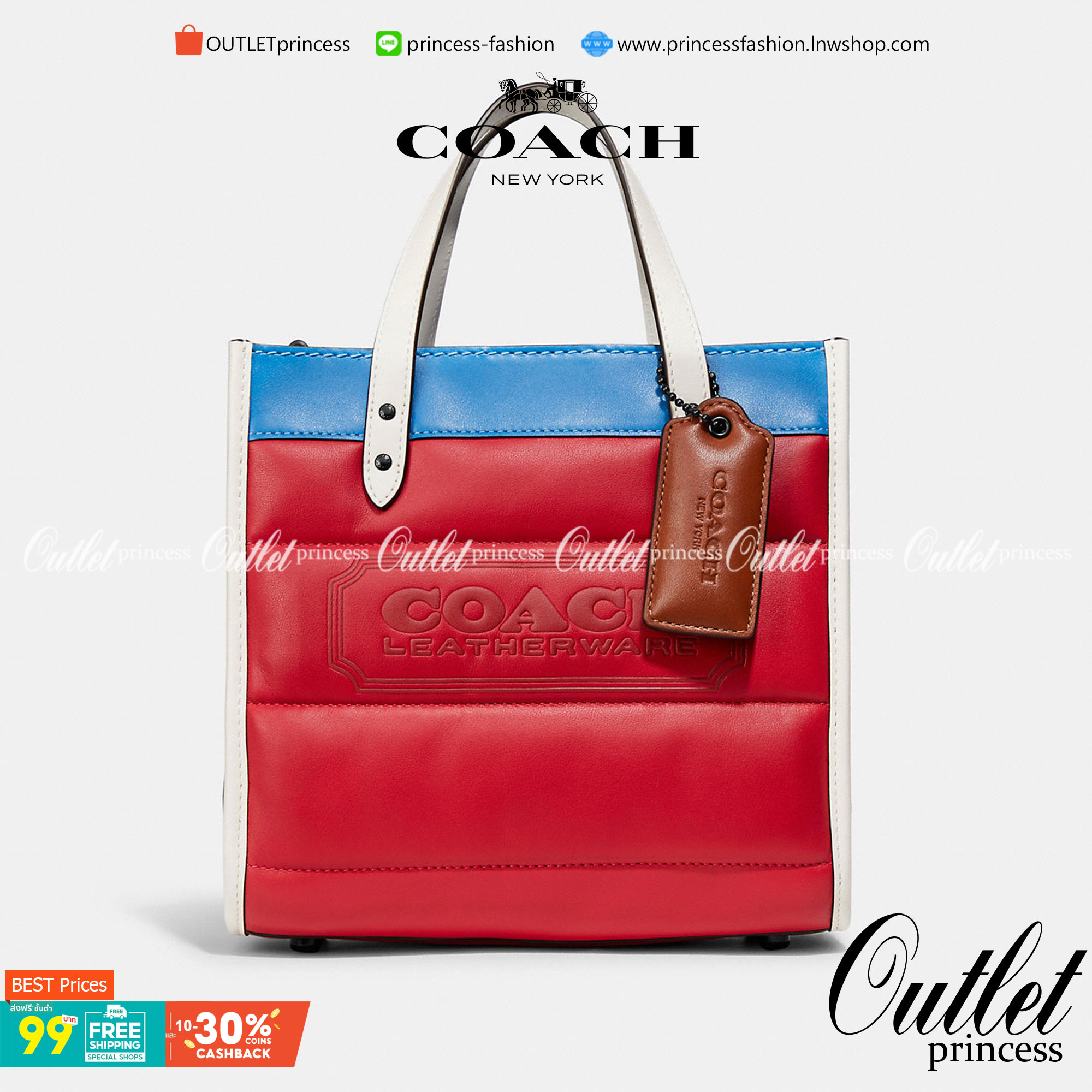 COACH CASUAL STYLE STREET STYLE 2WAY PLAIN LEATHER ELEGANT STYLE (C6958 C6852) 🌺 ที่สุด! ของที่สุด!! กระเป๋าถือ กระเป๋าสะพายรูปทรงสุดฮิต สุดคลาสสิค รุ่น UNISEX ที่ชิคๆ สบายๆ ได้ทั้งชายและหญิง// วัสดุหนังแท้ทั้งใบ ตัดเย็บด้วยหนังเนื้อนุ่มพิเศษ หนา 