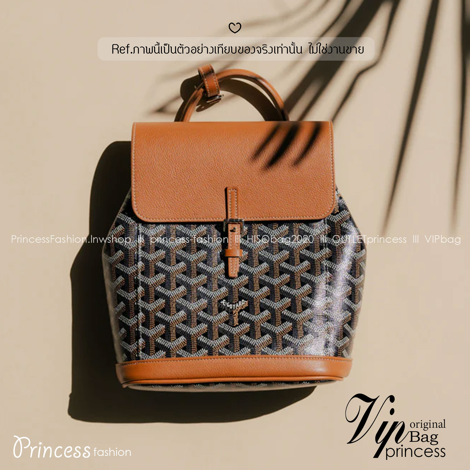 Goyard Alpin Mini Backpack กระเป๋าเป้สะพายหลัง ปรับถือหรือสะพายข้างได้อย่างลงตัว ไซส์มินิ 19cm ขนาดกำลังสวยน่าใช้ ภายในโล่งกว้าง ใส่ของสำคัญได้ ใบนี้คุ้มค่าราคามากๆ ทั้งดีไซน์และฟังก์ชั่นการใช้งาน ตอบโจทย์แน่นอนจ้า