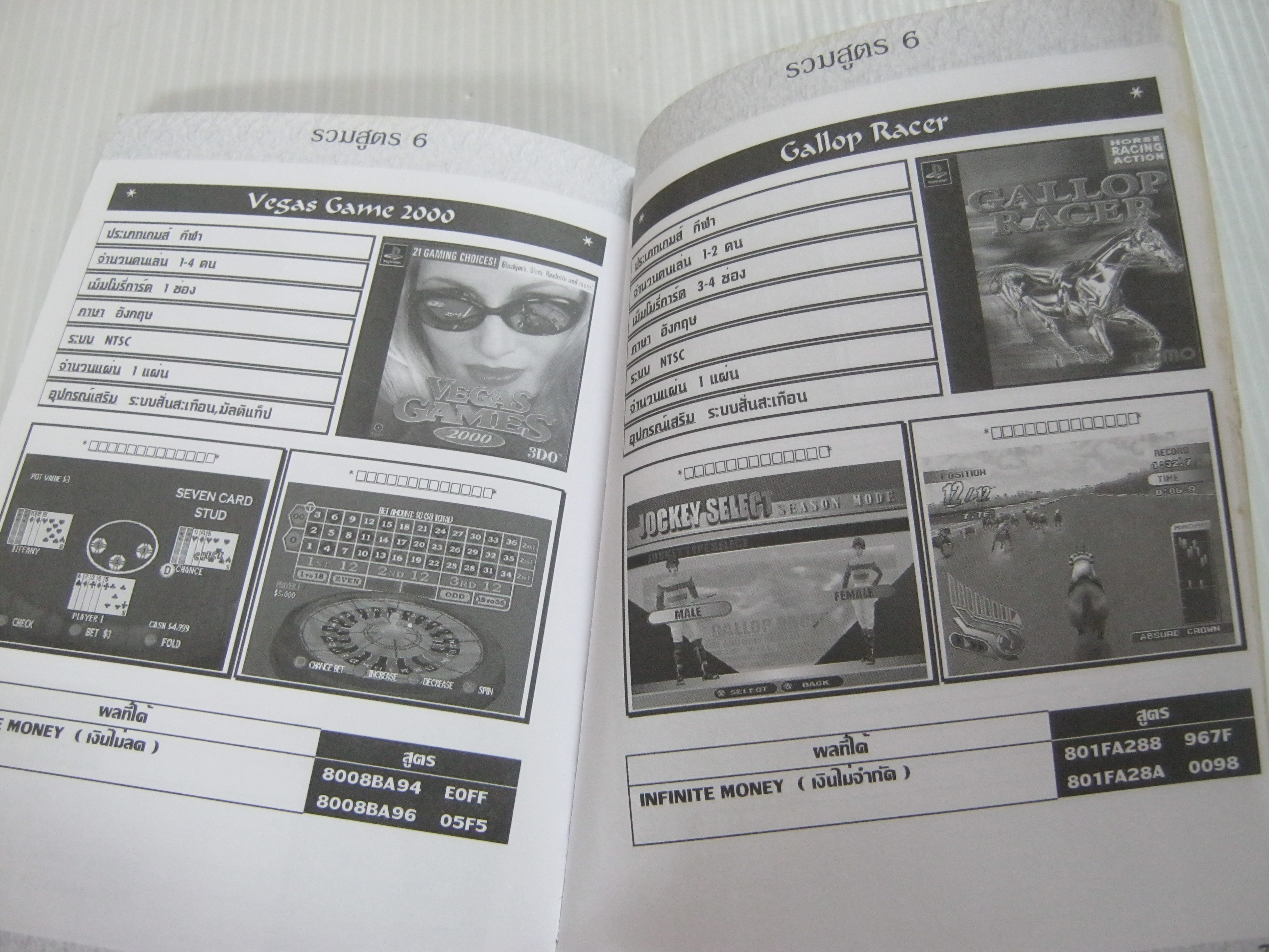 รวมสูตรเกม 6