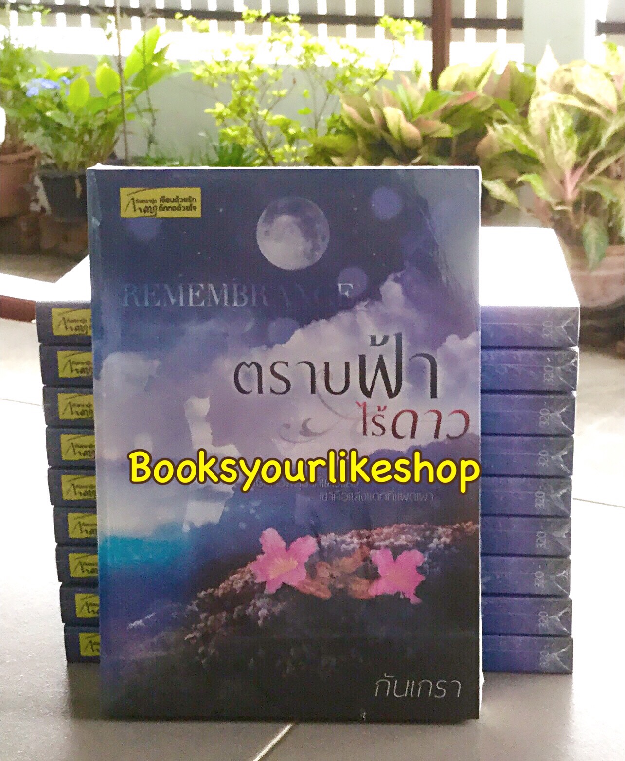 ตราบฟ้าไร้ดาว / กันเกรา หนังสือใหม่ทำมือ*** สนุกคะ*** มือหนึ่ง แม่ค้าอ่านคนเดียว ***