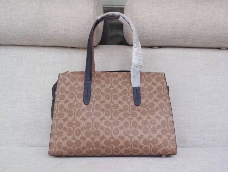 COACH Signature Charlie Medium Satchel พร้อมส่ง 2 สี