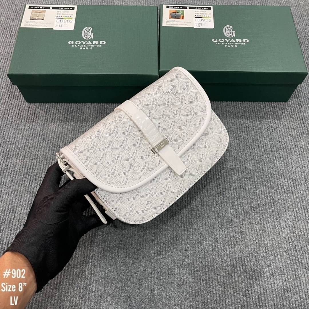 GOYARD belvedere MINI / GOYARD Messenger Bag 8" แบรนด์ดังจากฝรั่งเศส เรัยบหรูแต่ดูสง่า สะดุดตาด้วยลายเฉพาะตัว