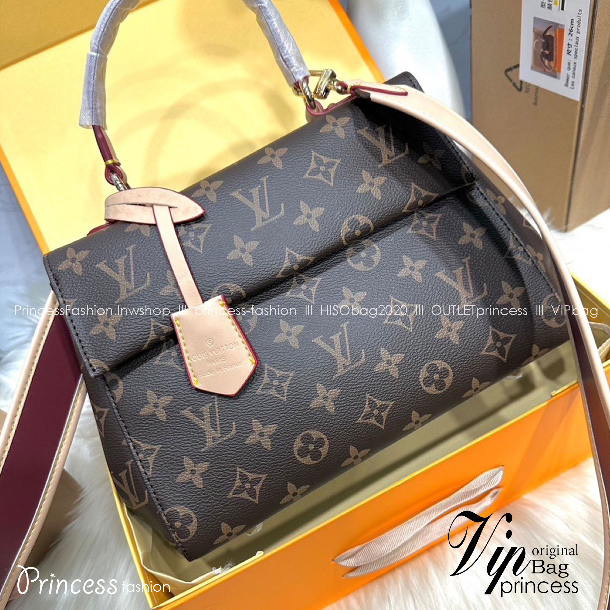 LV Cluny BB Monogram / LV Bag พร้อมส่ง กระเป๋าสะพายลายโมโนแกรมเปิดหน้า เป็นอีกรุ่นที่ขายดีมากเพราะใช้งานง่าย งานปั้มสวยเป๊ะปังตามรูป