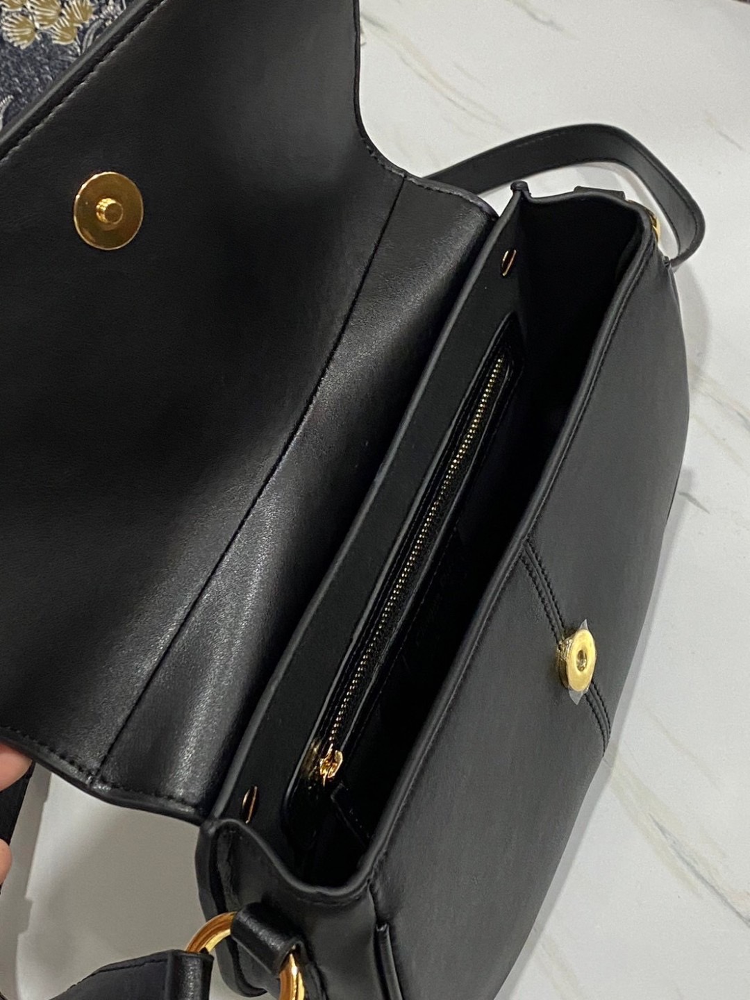 พร้อมส่ง 2 สี Small CD Besace Bag Oblique Jacquard & black calfskin กระเป๋าสะพายดิออร์รุ่นใหม่ เกรดออริ สลับแท้ 1:1 ใช้ต่างประเทศได้