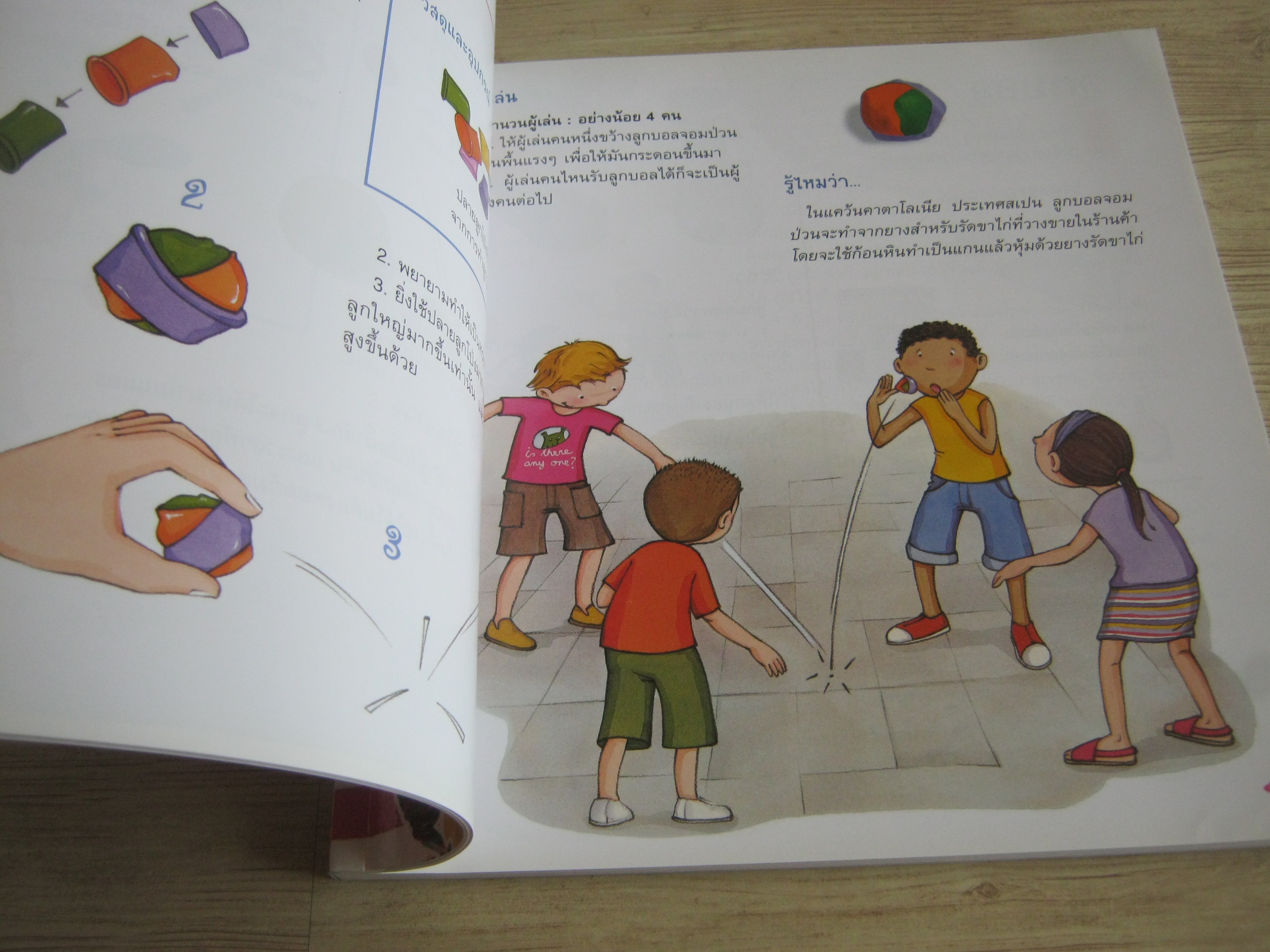 ประดิษฐ์ของเล่น 54 แบบจากวัสดุเหลือใช้รอบตัว Oriol Ripoll & Francest Martin เรื่อง Oriol Ripoll & Francest Martinภาพ ดุจเดือน กลั่นคูวัด แปล