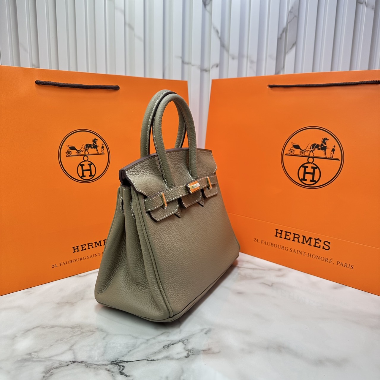 ORI หนังแท้ | Hermes Birkin 25 / Birkin 30 กระเป๋าสะพายที่สุดแห่งหรูหราลัคชู นิยามของความสง่างามเหนือกาลเวลา แบรนด์เนมในฝัน งดงามดั่งเจ้าหญิง