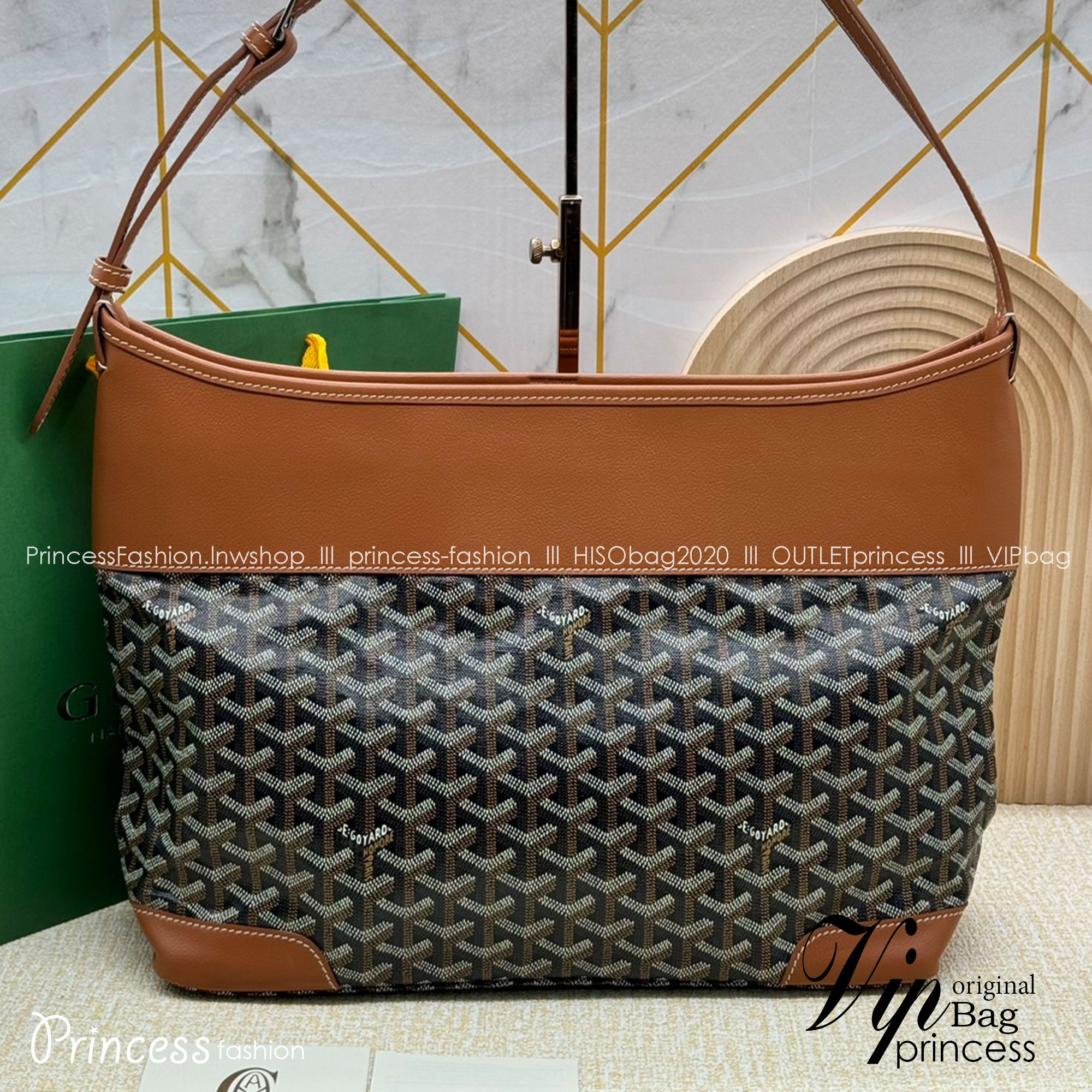 พร้อมส่ง 5 สี Goyard Grenadine Hobo Top Zipper Closure / Goyard Hobo Bag กระเป๋าสะพายทรงโฮโบใบใหญ่ 🧡 เกรดท็อปออริจินอล 1:1 สลับแท้ ใช้งานต่างประเทศได้