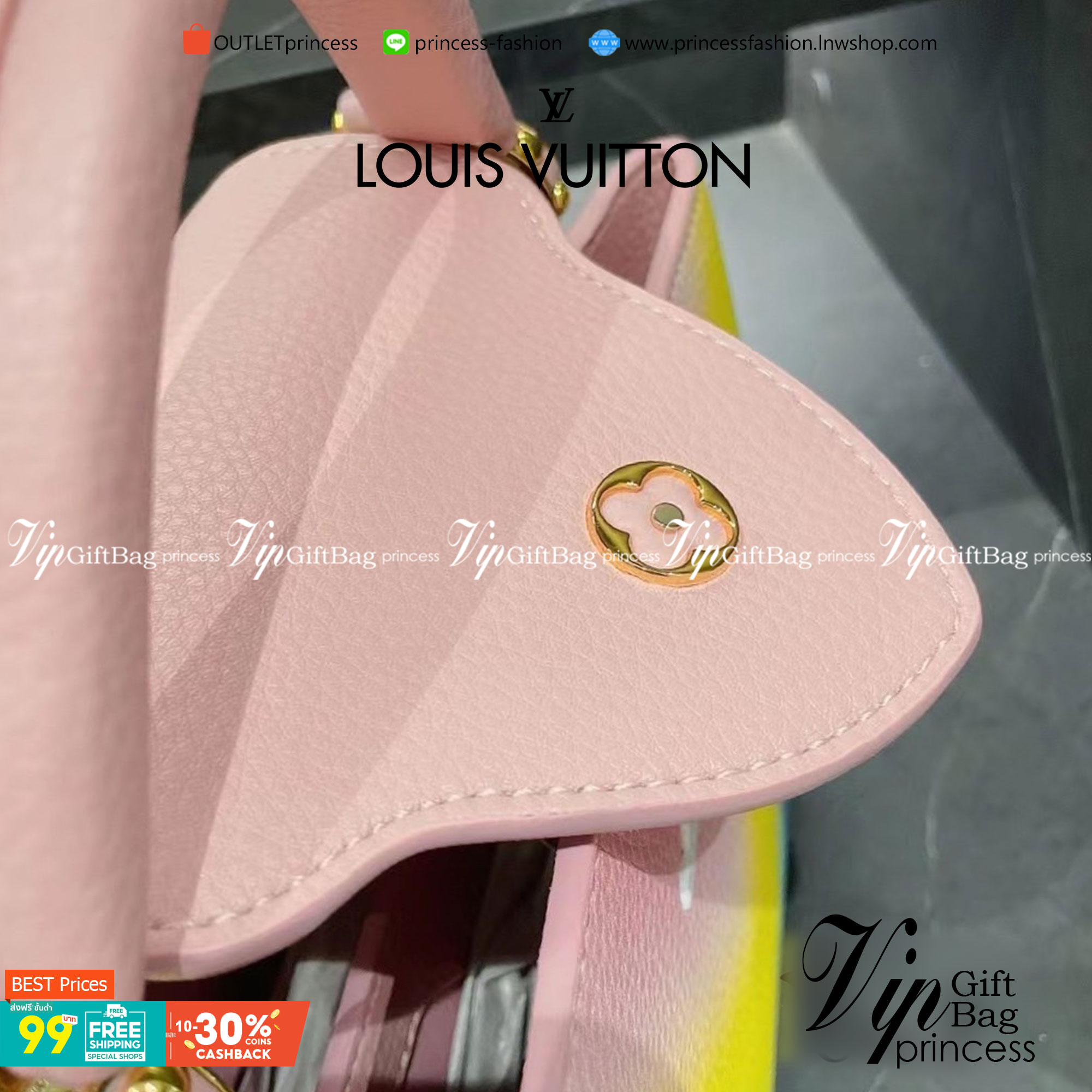 VIP 】หนังแท้ LV Louis Vuitton rainbow shoulder bag กระเป๋าสะพายมาใหม่สีเรนโบทรงtote อะไหล่สีทองสวยหรู มาพร้อมสายสะพายยาว คอลเลคชั่นใหม่ล่าสุด พร้อมเสิร์ฟความสวยถึงบ้านเช่นเคย!! ดีไซน์ย้อนยุค ที่แอบแฝงความเรียบหรูดูแพงอยู่ในตัว โทนสีคอนทราส ทำให้ไอเท็มนี้ด