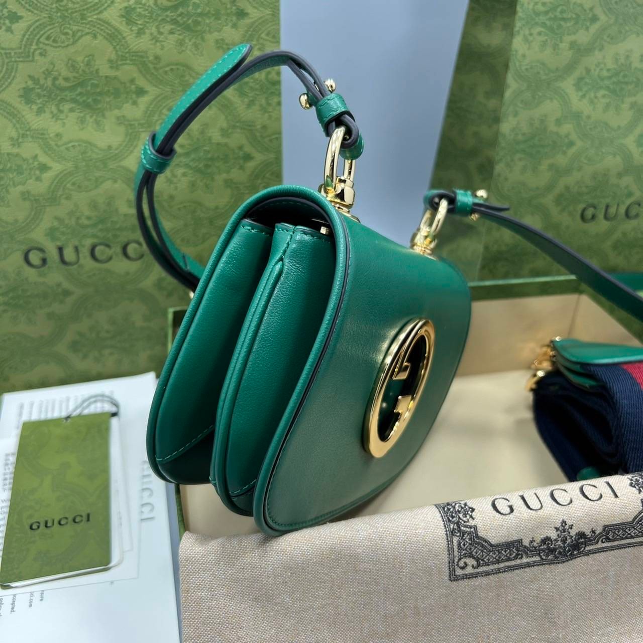 GUCCI Blondie mini bag เกรดเทพออริจินล หนังแท้ ภาพถ่ายจากงานขายจริง ใช้งานต่างประเทศได้ ผ่านทุก ตม
