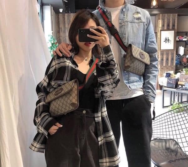 GUCCI Neo Vintage GG Supreme belt bag / Gucci Belt bag เกรดใช้งานสลับของแท้ เกรดออริจินอล ใช้ได้ทั้งชายหญิง งาน unisex ผลัดกันใช้ ^-^ ก็ได้ งานสวยตามรูป สินค้าขายดี ภาพสินค้าถ่ายจากงานขายจริง ใช้งานต่างประเทศได้