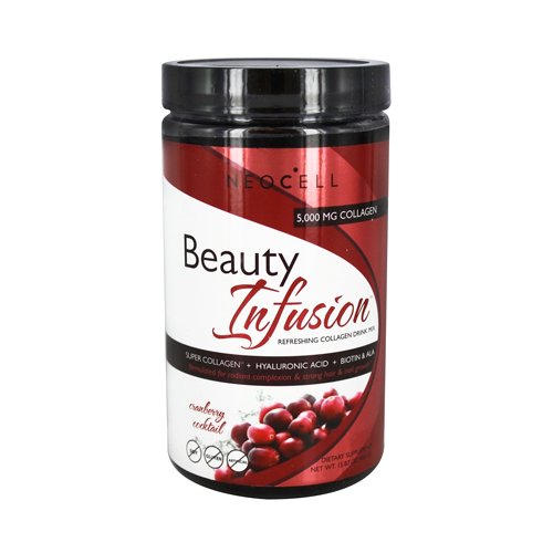 (Pre-order) Neocell Beauty Infusion, Refreshing Collagen Drink Mix, Cranberry Cocktail, 11.64 oz (330 g)
