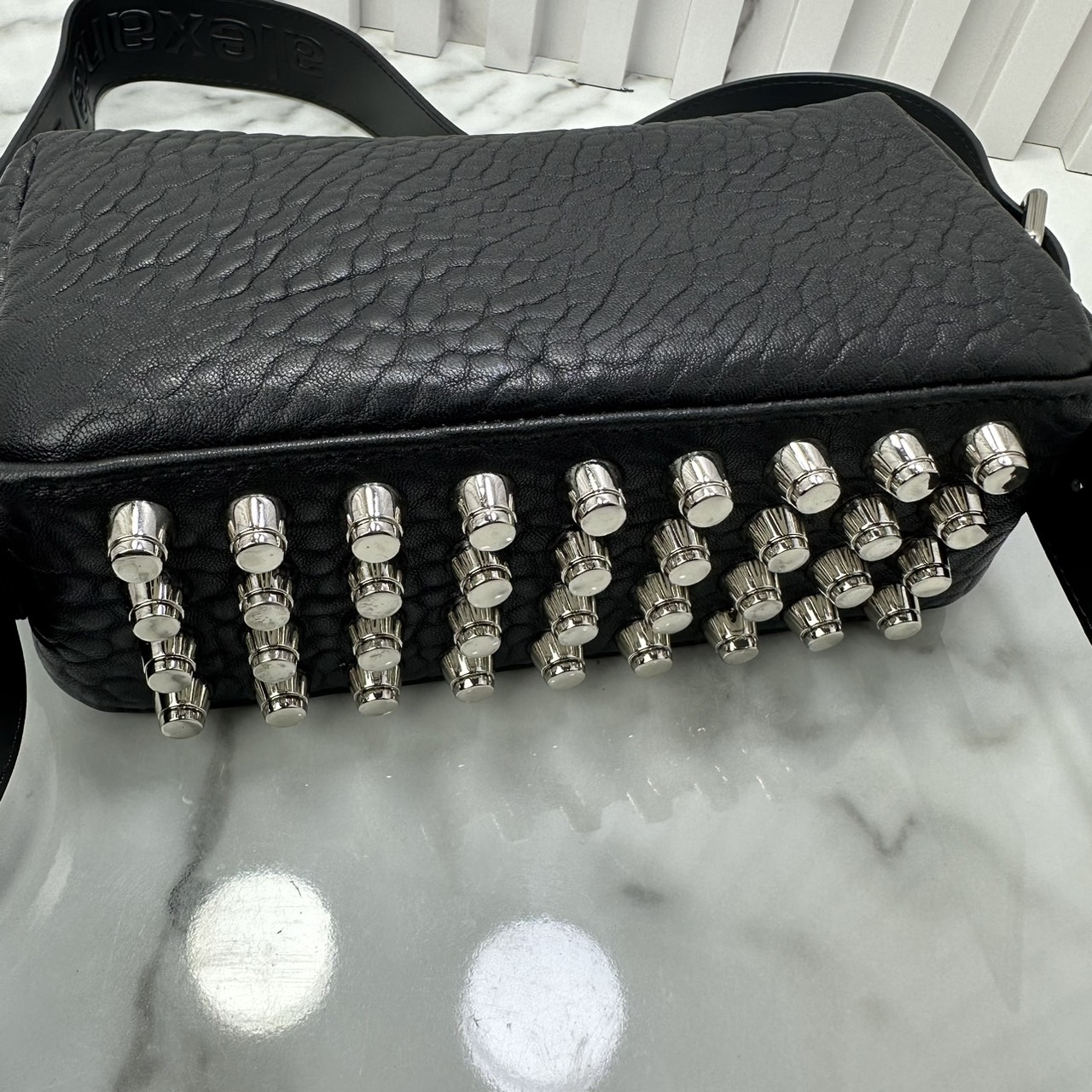 Alexander Wang Small Ricco Pebbled Bag / Ricco Bag กระเป๋าสุดเท่แฝงความหรูดูรวยต้องแบรนด์นี้เลยค่ะ งานหนังสวยดีไซส์ทันสมัย เกรดออริ 1:1