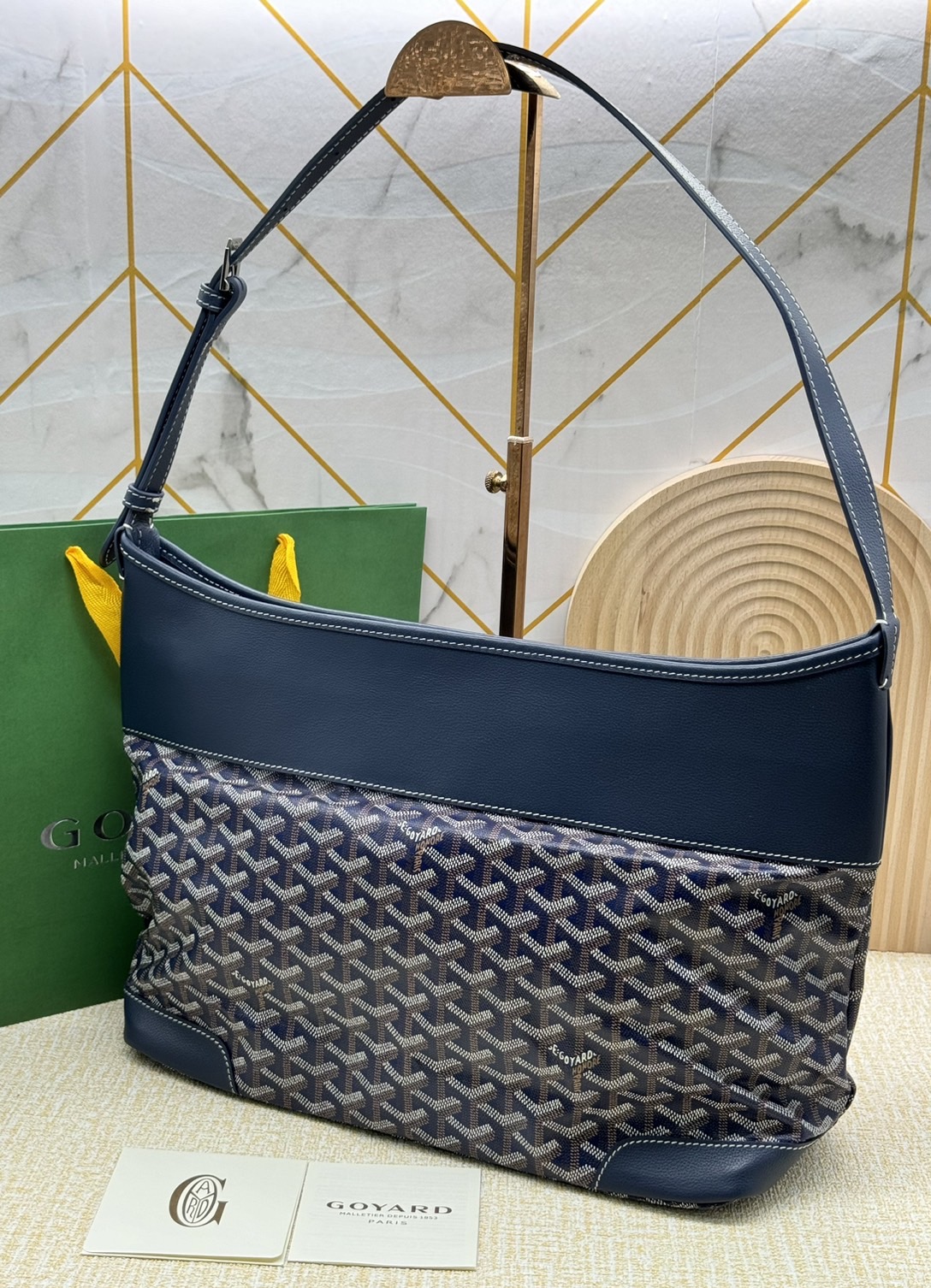 พร้อมส่ง 5 สี Goyard Grenadine Hobo Top Zipper Closure / Goyard Hobo Bag กระเป๋าสะพายทรงโฮโบใบใหญ่ 🧡 เกรดท็อปออริจินอล 1:1 สลับแท้ ใช้งานต่างประเทศได้