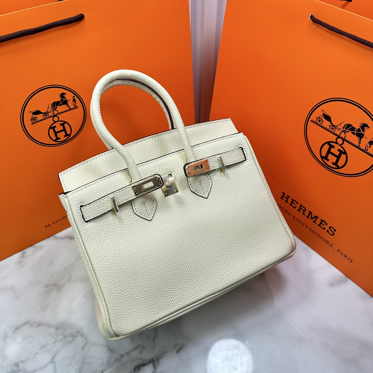 ORI หนังแท้ | Hermes Birkin 25 / Birkin 30 กระเป๋าสะพายที่สุดแห่งหรูหราลัคชู นิยามของความสง่างามเหนือกาลเวลา แบรนด์เนมในฝัน งดงามดั่งเจ้าหญิง