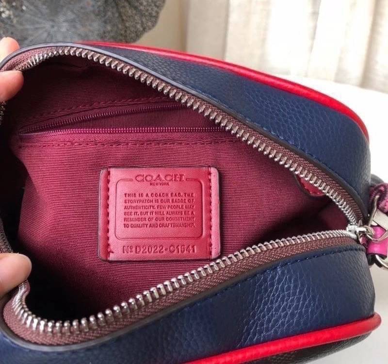 Coach DEMPSEY CAMERA BAG IN SIGNATURE CANVAS WITH FAIR ISLE GRAPHIC (COACH C1541)