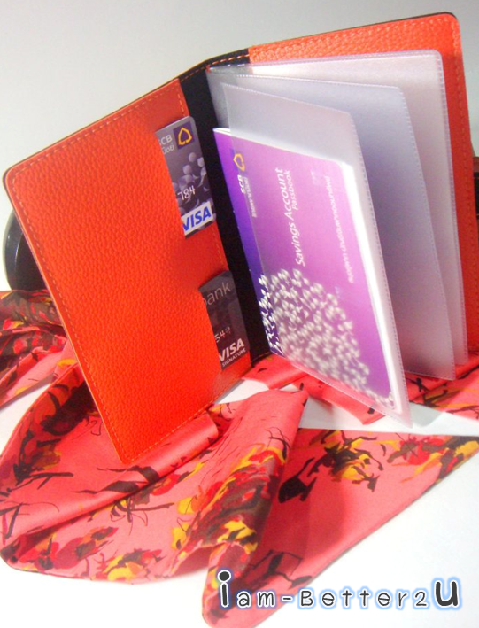 กระเป๋าใส่สมุดบัญชี&ATM รุ่นกระดุม (Book Bank Holder)