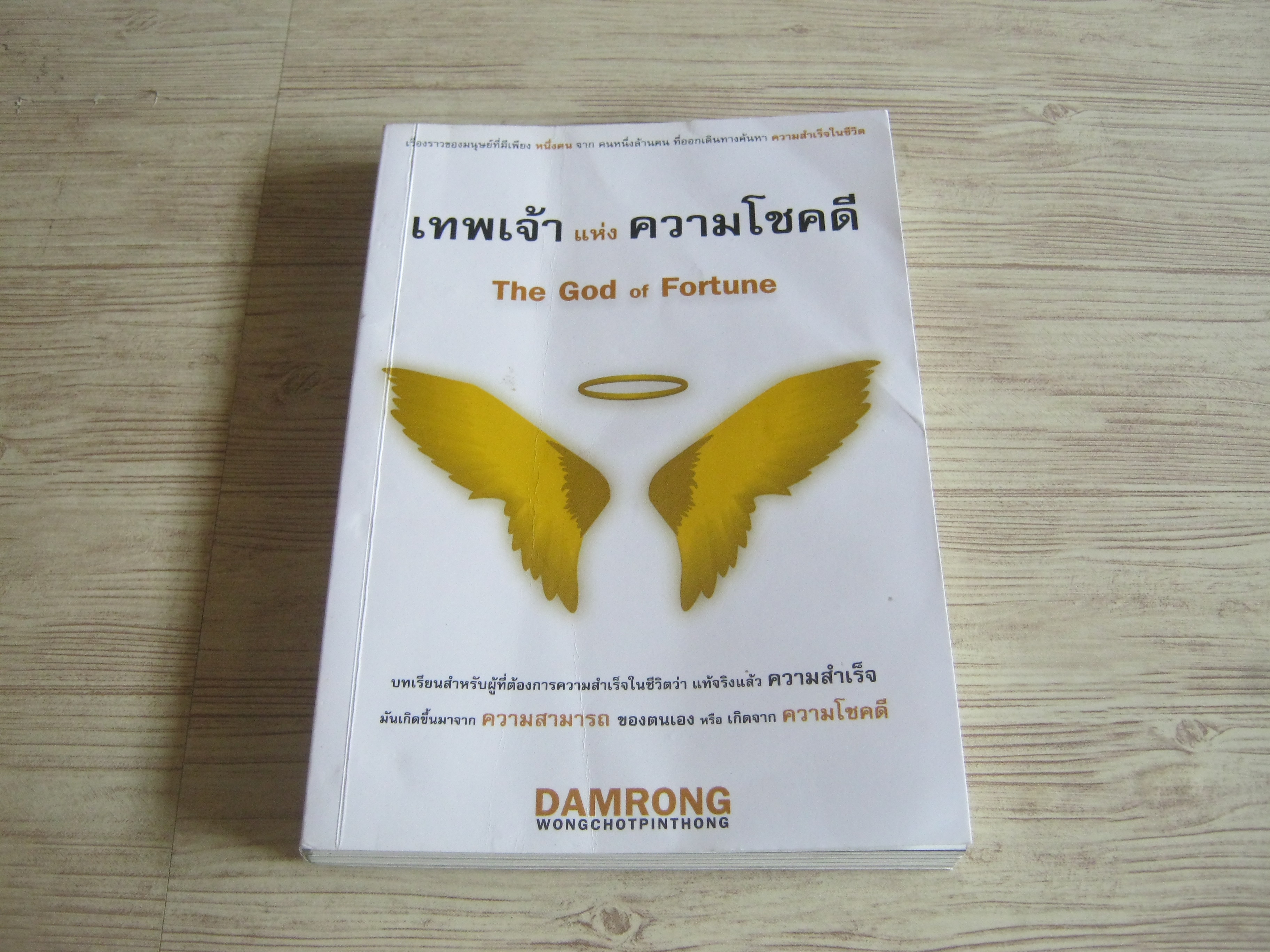 เทพเจ้าแห่งความโชคดี (The God of Fortune) ดำรงค์ วงษ์โชติปิ่นทอง เขียน