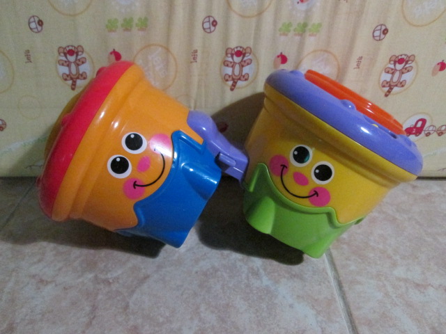 Fisher-Price Crawl-Along Drum Roll ของเล่นมือสอง(กลองชวนคลาน)