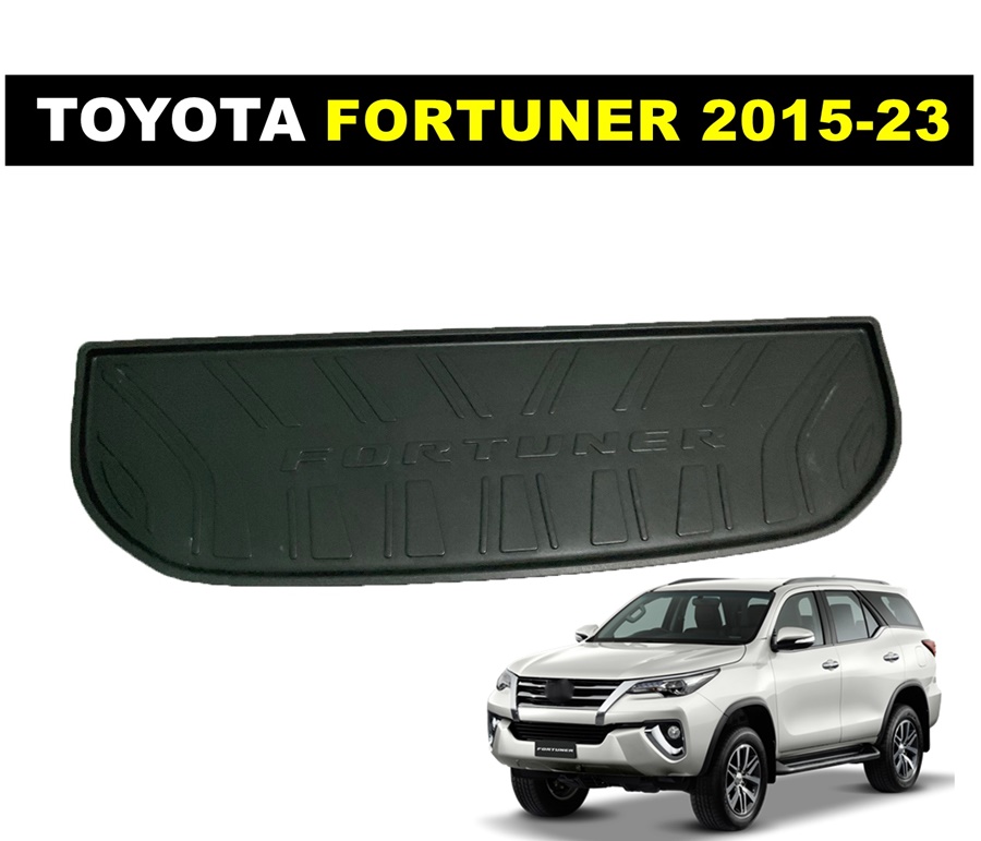 ถาดท้ายรถ FORTUNER 2015-2023 วางของได้มาก สวยงาม เข้ารูป ป้องกันน้ำ กันฝุ่นได้ดี