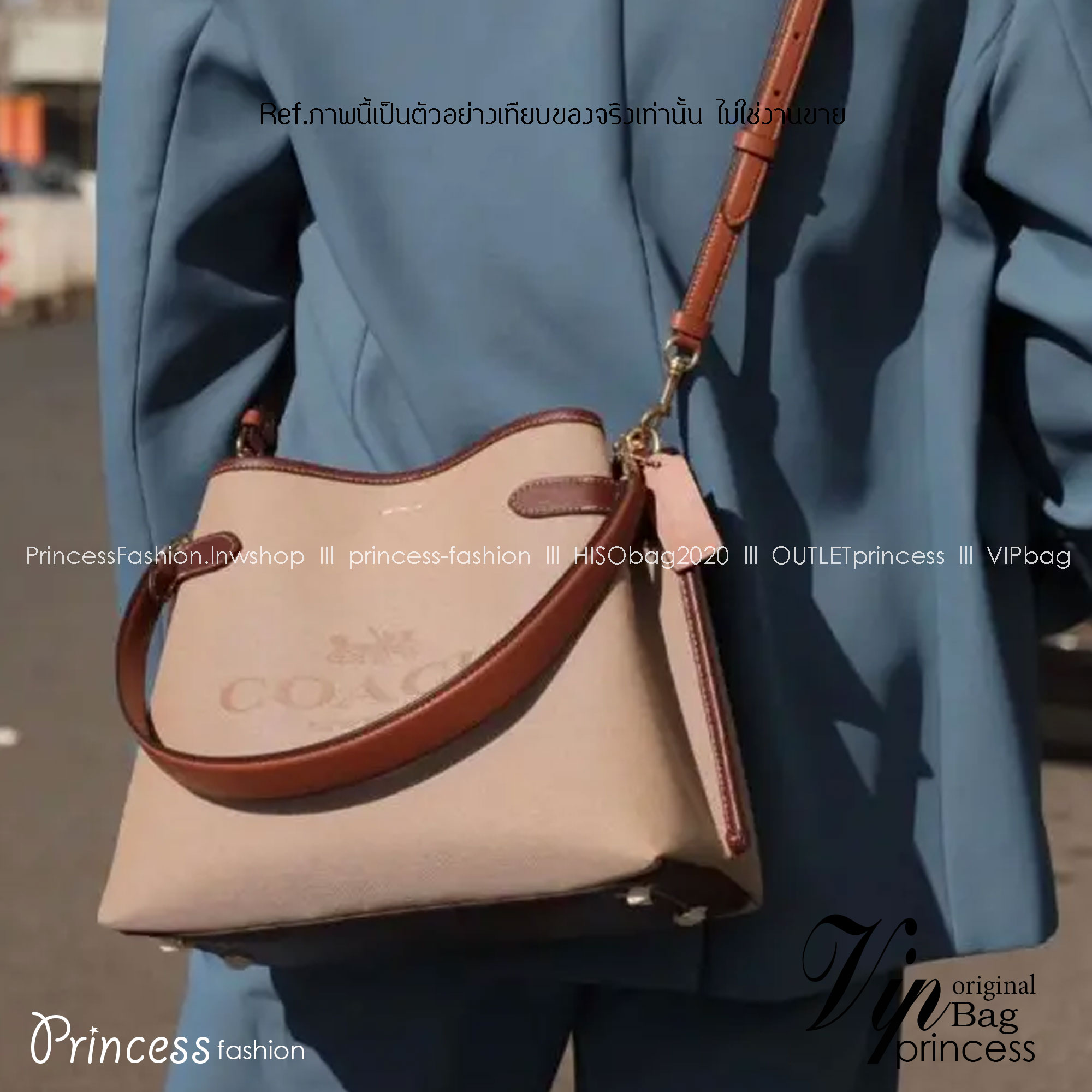 COACH CH190 HANNA SHOULDER BAG น้องใหม่ เรียบหรู ดูแพง กับกระเป๋าสะพายไหล่ทรงสวย โทนสีคลาสสิค ดีไซน์ตกแต่งสายคาดจับจีบข้างกระเป๋าเพิ่มดีเทล มาพร้อมหูจับถอดแยกได้