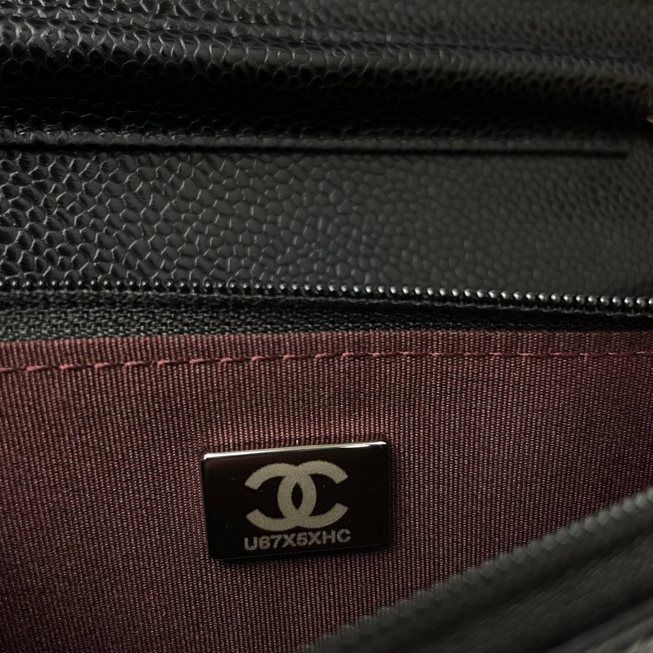 Chanel Wallet On Chain รุ่น Micro chip *หนังคาเวียร์* เกรดท็อปออริจินอล 1:1 สลับแท้ เกรดขายดีสุด งานสวยเป๊ะปัง ทรงสวยตรงปก ไม่ผิดหวัง ใช้งานต่างประเทศได้ ภาพถ่ายจากงานขายจริง