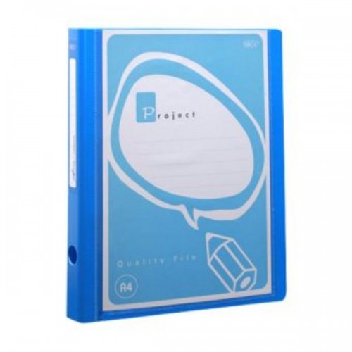 แฟ้ม 2 ห่วงสี A4 สัน 1 นิ้ว #A-995 ออร์ก้า ปกหน้าสอดปกได้