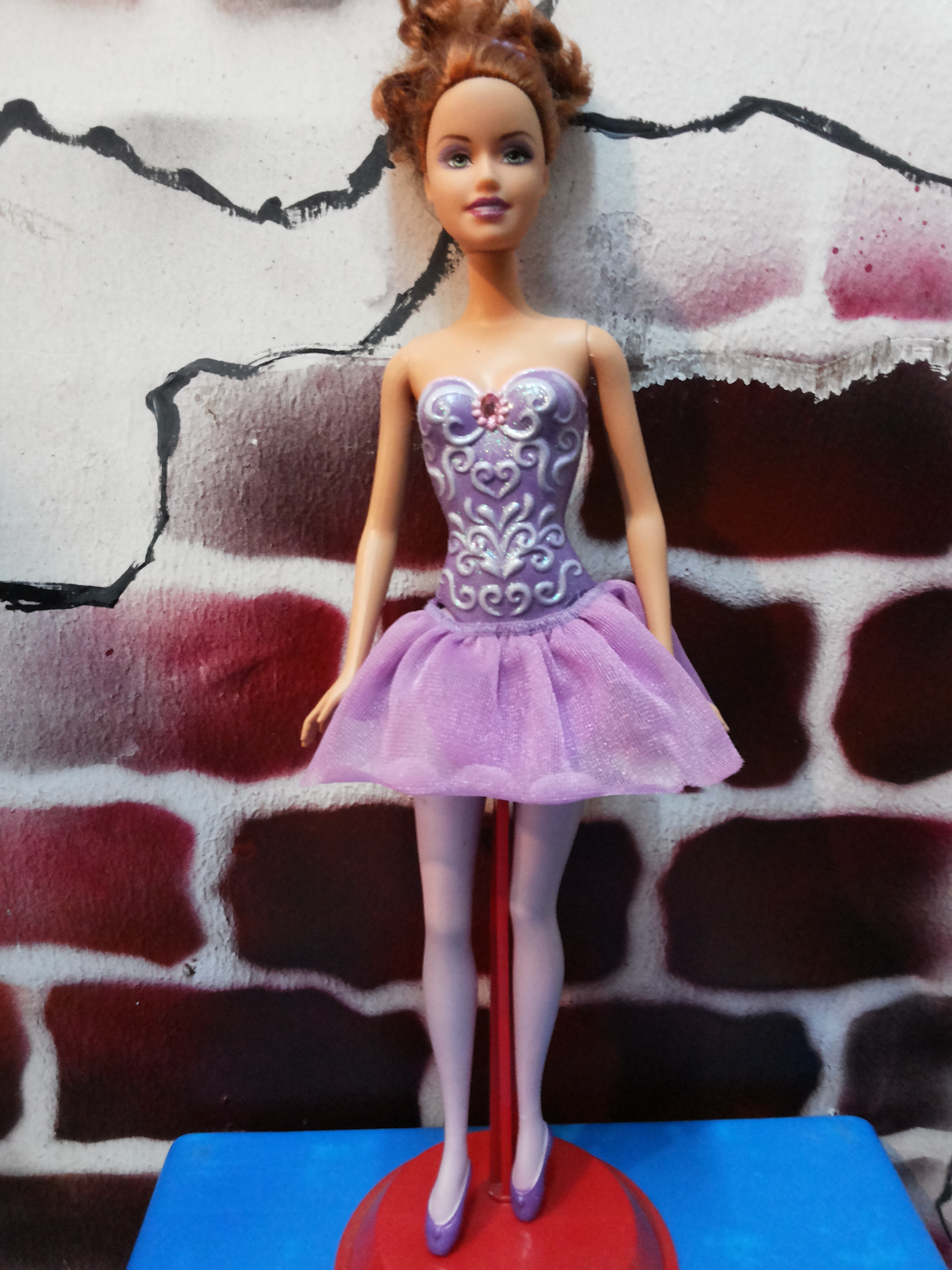 Barbie_Teresa as Ballerina Dancer ตุ๊กตาเพื่อนสาวบาร์บี้(เทเรซ่า) แท้มือสองสภาพดีมาก