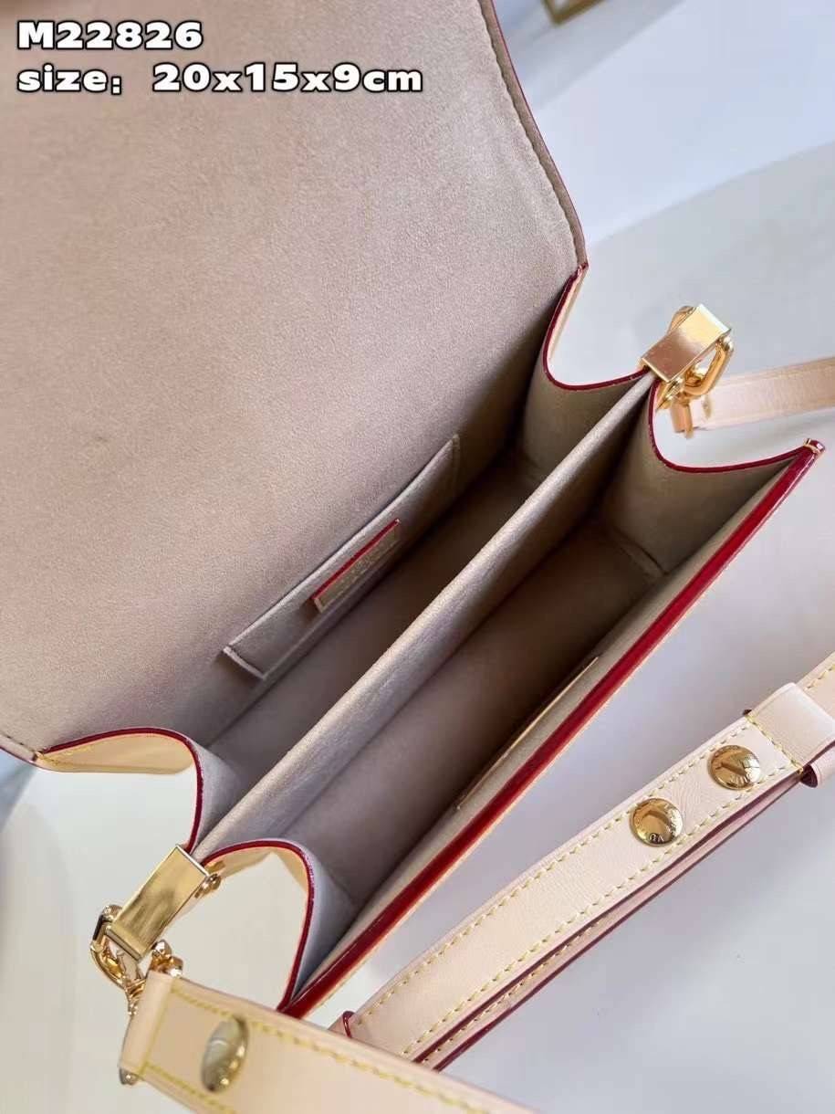 LV Dauphine soft beige Monoglam canvas 25 cm เกรดท็อปออริจินอล มีความละเอียดของเนื้องานมากที่สุด ปราณีตตรงปกทุกใบ ใช้สลับของแท้ได้ ใช้งานต่างประเทศได้ เข้าออกผ่านทุก ตม. สุดยอดเดอะเบสท์ไอเท็ม สวยหรู ผู้ดี หรูหรา ดูแพงมาแต่ไกล