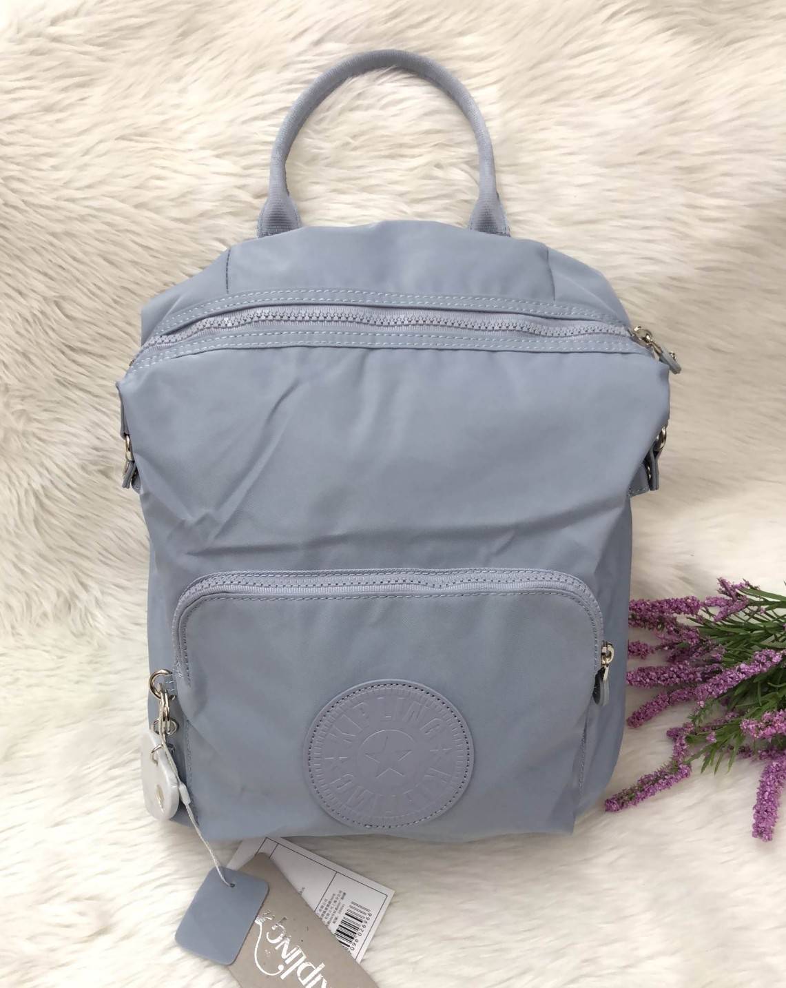 New arrival !!! Kipling Naleb Backpack 2018 พร้อมส่งที่ไทย ไม่ต้องรอพรีฯ กระเป๋าสะพายหลังดีไซน์น่ารัก เอาใจสาวๆยุคใหม่ วัสดุไนล่อนอย่างดี เสริมฟองน้ำ ด้านหน้ามีช่องซิปขนาดกลาง ใส่มือถือหรือของจุกจิกได้ค่ะ เปิดปิดช่องหลักแบบซิป ภายในโล่งกว้าง ใส่ของจุทีเดี