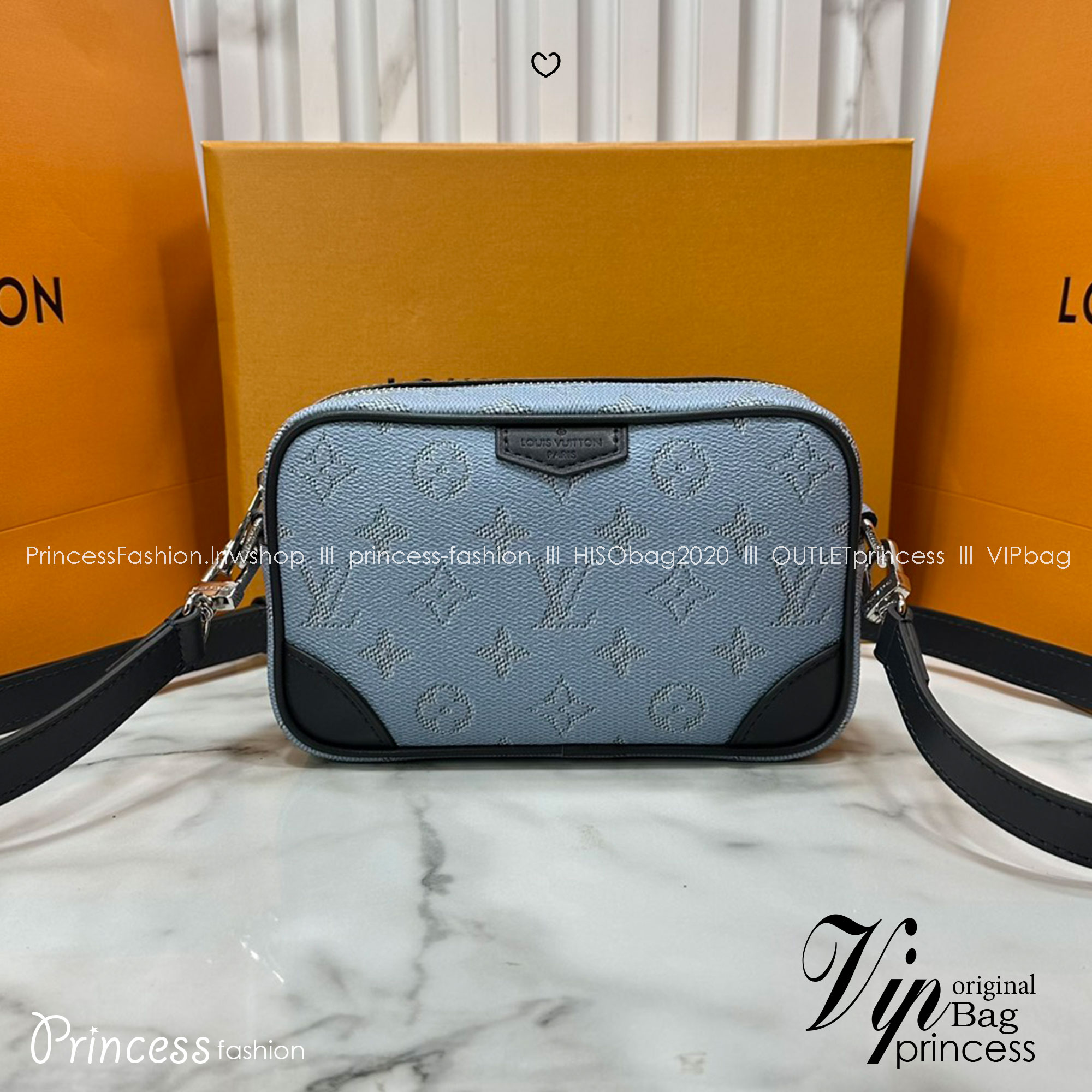 ORI หนังแท้ | LV Trocadéro Wearable Wallet Monogram Canvas 20cm กระเป๋าสะพายทรงแมสเซ็นเจอร์ดีไซน์ใช้เป็นกระเป๋าสตางค์ได้ ขนาดกำลังสวยกะทัดรัด คลาสสิคหรูหราคล่องตัว