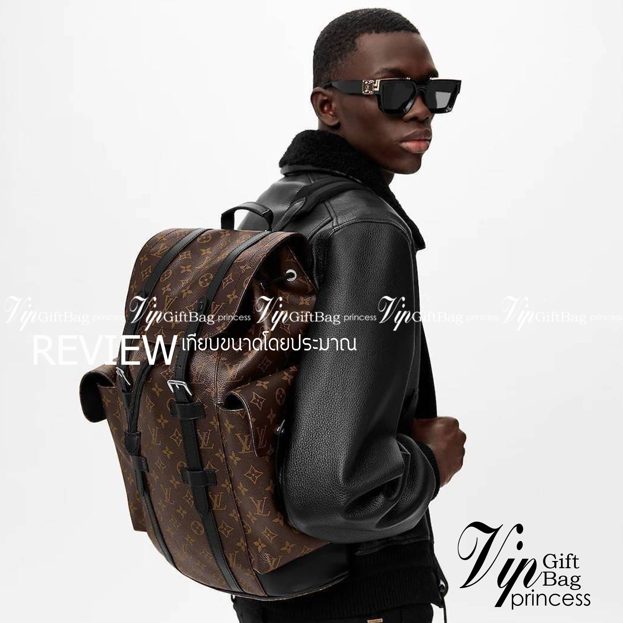 LV Christopher PM Monogram Eclipse Reverse เป้สะพายหลังใบใหญ่ LV MONOGRAM BACKPACK ที่หนุ่มๆตามหากันมากที่สุด LONG WEEKEND กระเป๋าใบใหญ่ต้องมี!! รุ่นสุดฮอต!! ด้วยรูปทรงที่คลาสสิค สไตล์เอกลักษณ์ วัสดุหนังแคนวาส ทนทาน