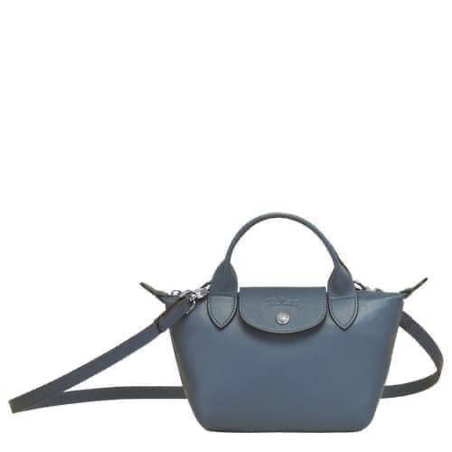 ของแท้ 100% Longchamp LE PLIAGE CUIR TOP HANDLE BAG Color: Black,Orange,Sienna, Navy,Nordic,Grey,Lichen