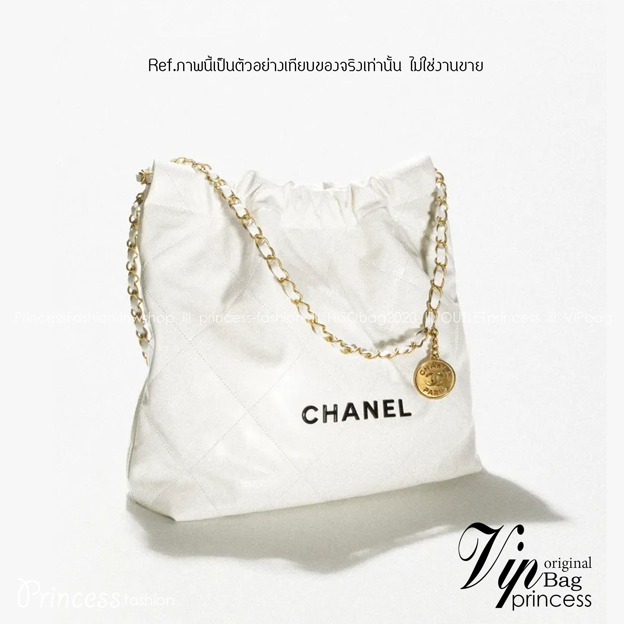 CHANEL 22 LEATHER HANDBAG พร้อมส่ง 2 สี ทรงยอดฮิตในปี 2023 กระเป๋าหิ้วหรือคล้องไหล่ได้ หนังอย่างดี หนังนิ่มมากๆ ยืดยุ่นได้ดีมีความทนทาน