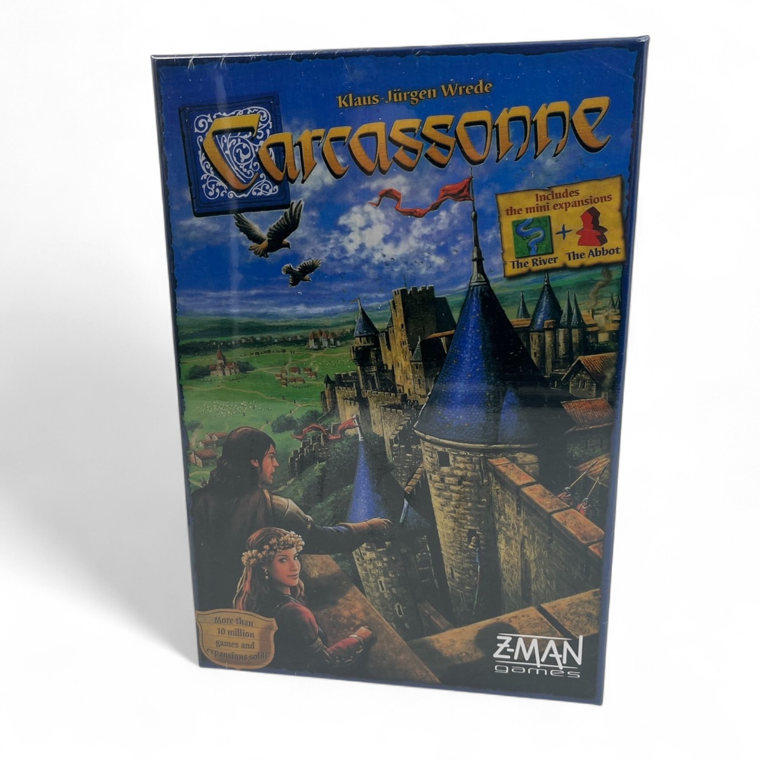 บอร์ดเกม Carcassone Z-Man(คาร์คาซอน แซดแมน) ตัวเสริมครบชุดพร้อมเล่น ตัวเกมภาษาอังกฤษและคู่มือภาษาอังกฤษ