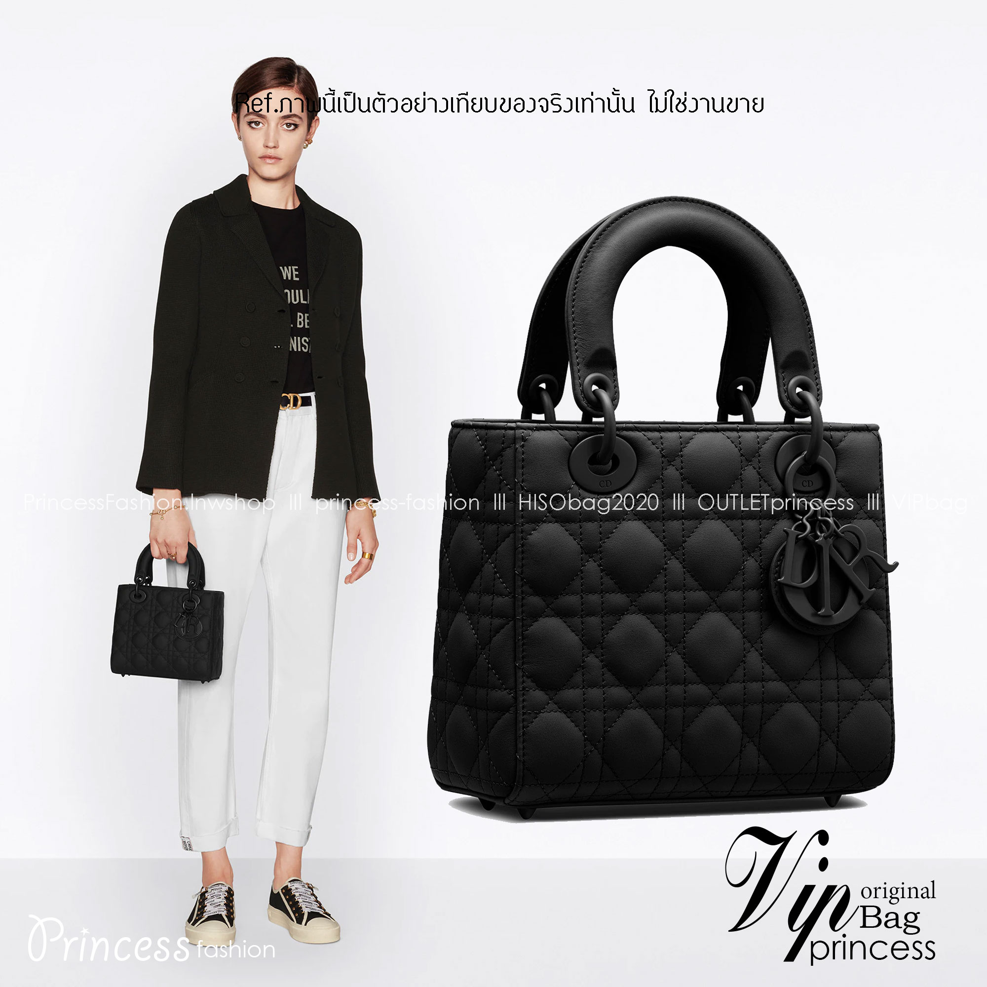 SMALL LADY DIOR MY ABCDIOR BAG Ultramatte Cannage Calfskin / CD LADY ULTRAMATTE BAG พร้อมส่ง กระเป๋าสะพายข้าง ดีไซน์เรียบง่าย แต่แฝงไปด้วยความหรูหรา ทรงกล่องคลาสสิค โดดเด่นด้วยพวงกุญแจอะไหล่สีเดียวกับตัวกระเป๋า ผิวแมทท์ ลายเส้นซ้อนทับสวยงาม