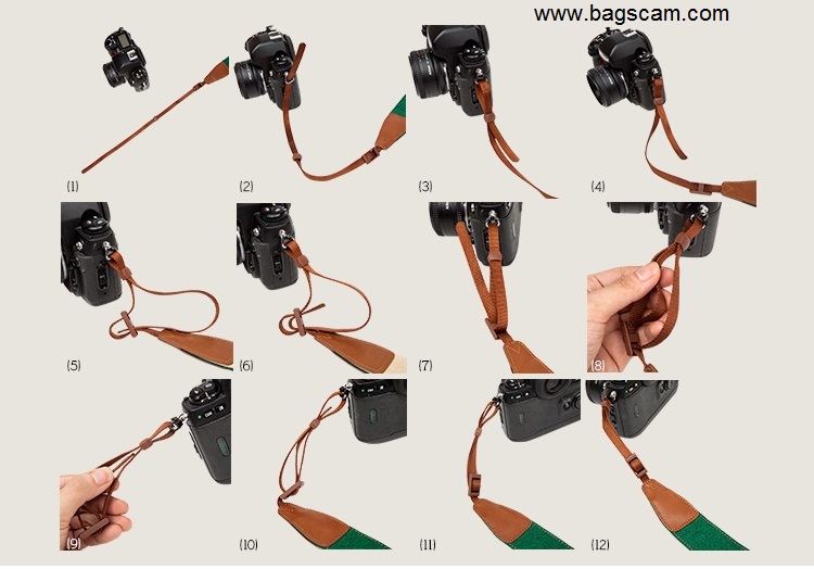 สายคล้องกล้อง cam2250 สีดำ