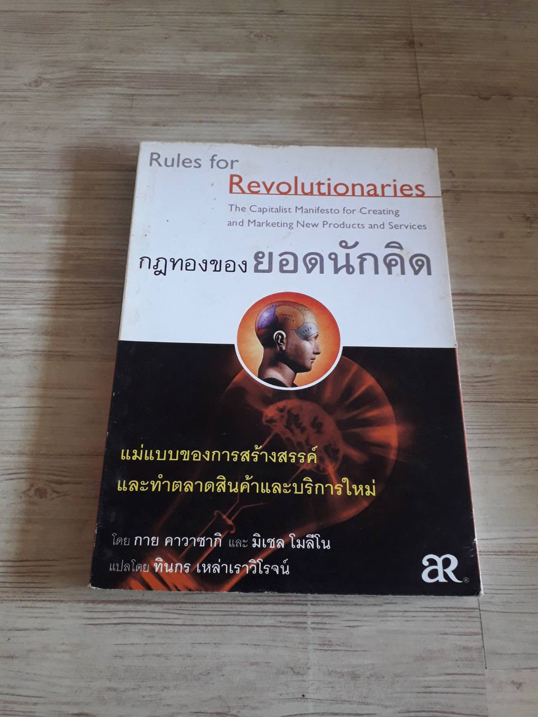 กฏทองของยอดนักคิด (Rules for Revolutionaries) กาย คาวาซากิ และ มิเชล โมลีโน เขียน ทินกร เหล่าเราวิโรจน์ แปล