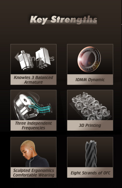 หูฟัง Audiosense AQ4