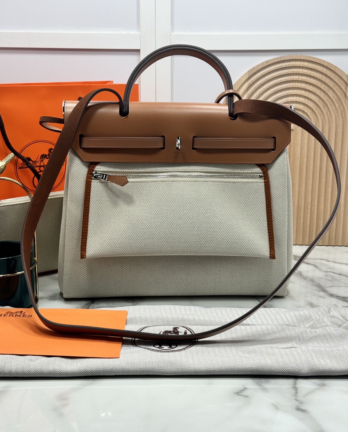 ORI หนังแท้ | HERMES HERBAG Zip 31 Bag / hermeskelly กระเป๋าสะพาย นิยามความหรูหราระดับมาสเตอร์พีช 🤍 สินค้าเกรดออริจินอล หนังแท้