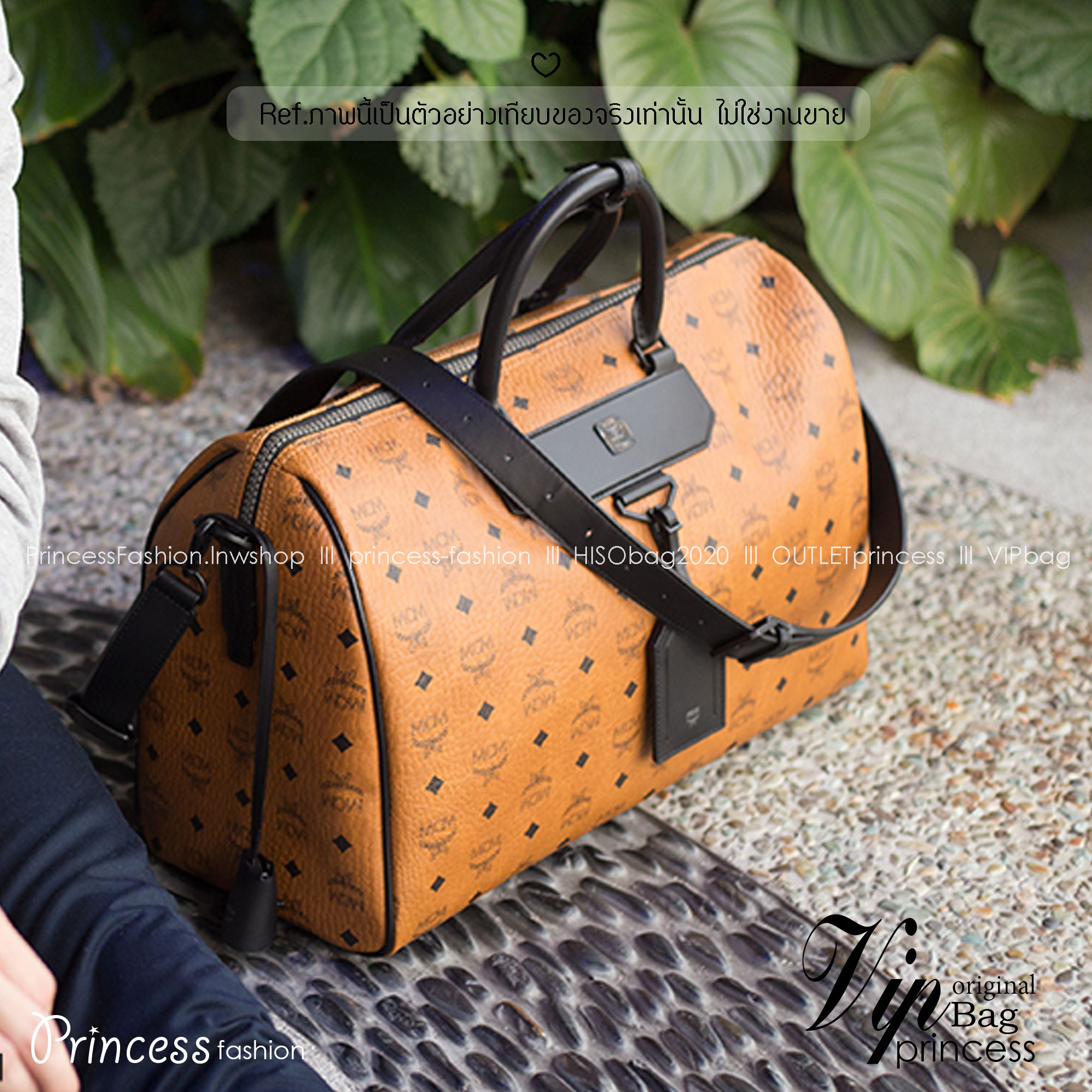 ORI | M.C.M NOMAD WEEKENDER / M.C.M Travel Bag กระเป๋าเดินทางใบใหญ่ ดีไซน์คลาสสิคสายสปอร์ต สายลุย ต้องมารวมกันตรงนี้เลยจ้า ดีไซน์โฉบเฉี่ยว ดูเท่