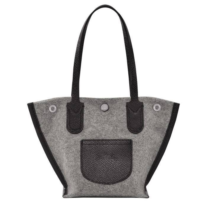 LONGCHAMP ROSEAU ESSENTIAL Shopping bag กระเป๋า Tote วัสดุผ้าขนสัตว์ ซับในผ้าฝ้ายที่จับด้านบนหนังวัว กระเป๋าสะพายใบนี้มีขนาดพอเหมาะ ดีไซน์หรูหรานี้สามารถสะพายไหล่หรือถือในมือก็ได้ นุ่มและน้ำหนักเบา