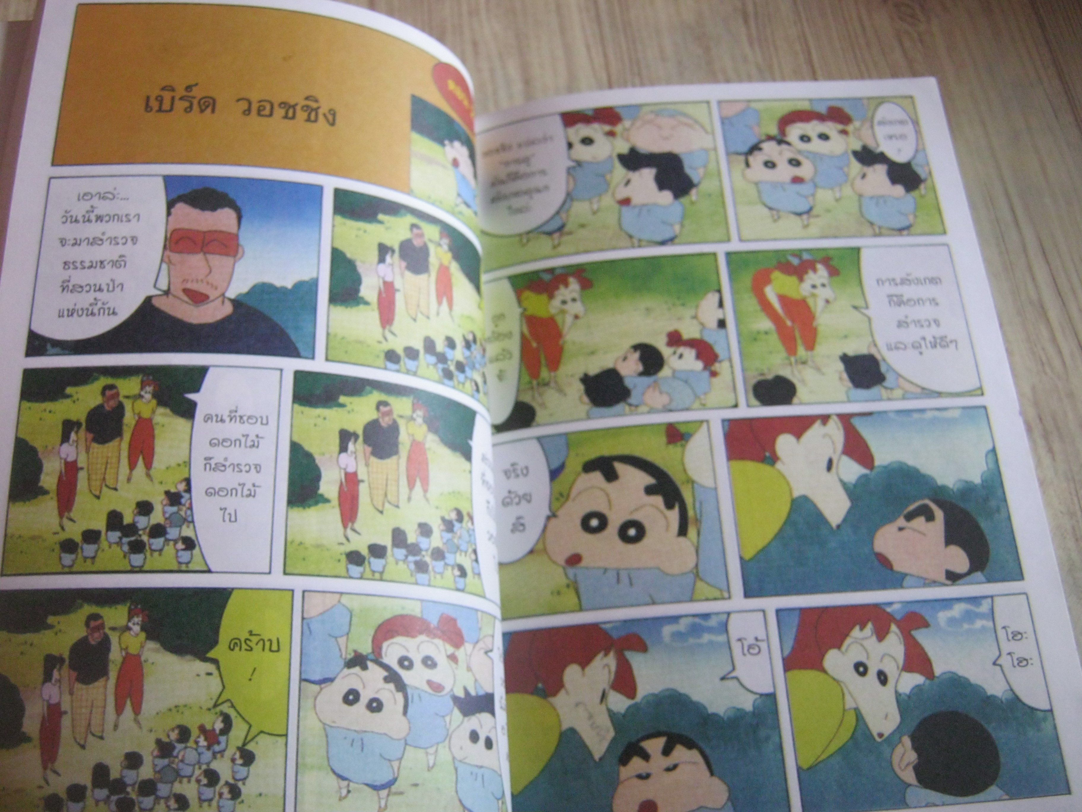ชินจังจอมแก่น เล่ม 1 จบในเล่ม ( สีทั้งเล่ม )
