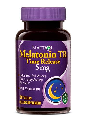 (Pre-order) Natrol Melatonin TR Time Release 5 mg 100 Tablets